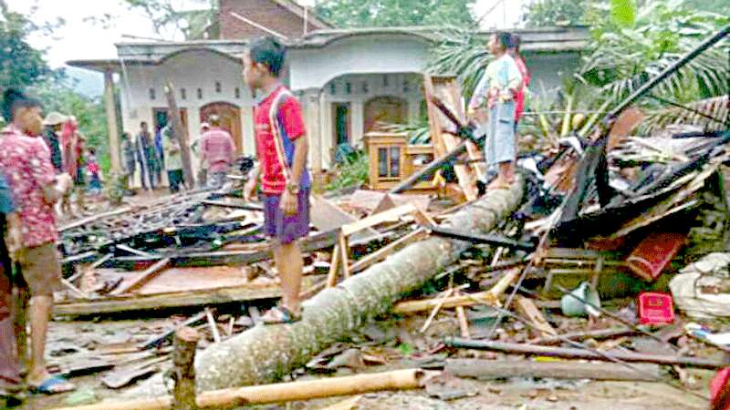 Satu Orang Tewas Tertimpa Pohon Tumbang di Cilacap