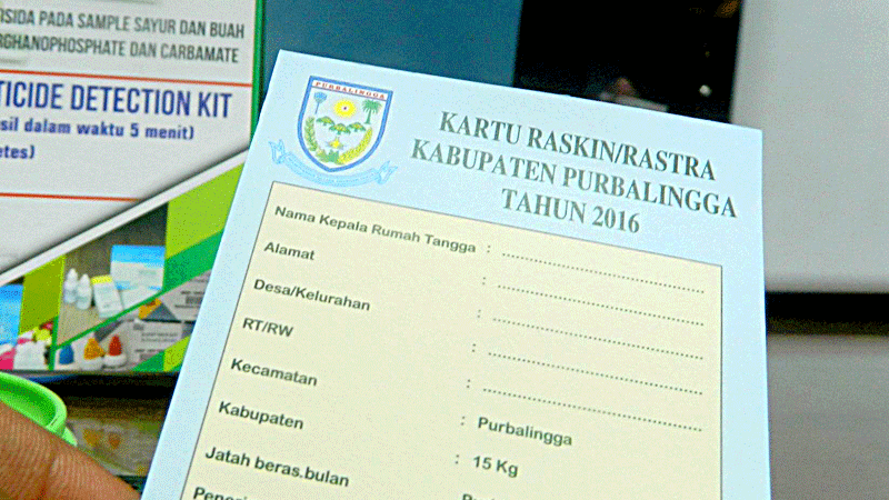 Stiker Penerima Rastra Purbalingga Batal