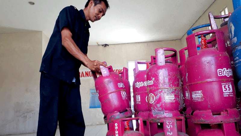 Target Bright Gas di Purbalingga Tidak Tercapai