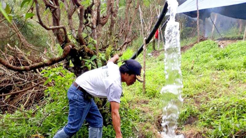 Proyek Air Bersih Desa Kutabawa, Dianggarkan Rp 2,5 M