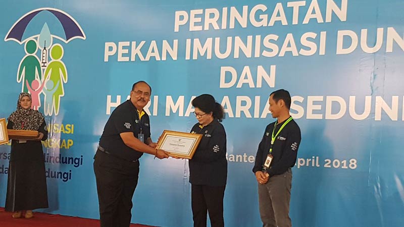 Imunisasi di Banyumas Masuk 10 Besar Nasional