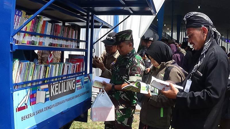 Dorong Minat Baca dengan Perpustakaan Keliling