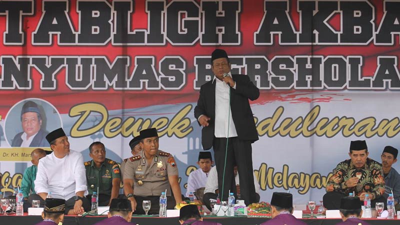 Ribuan Jamaah Hadiri Tabligh Akbar Polres Banyumas