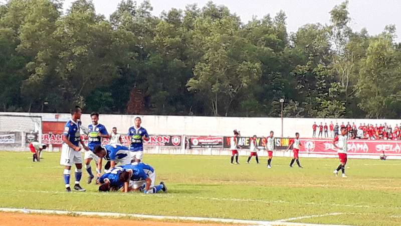 0 Persibangga v Lampung Sakti FC 1 - Mental Drop, Persibangga Kalah Lagi