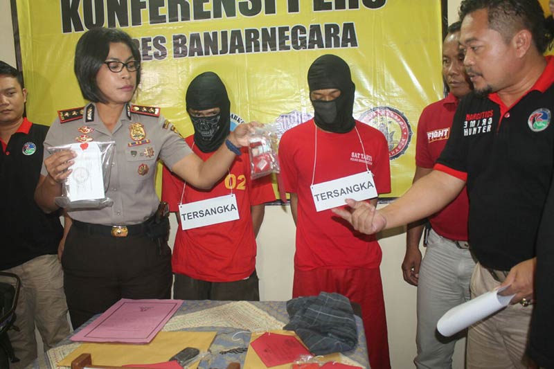 Pengedar Sabu-sabu di Banjarnegara Incar Warga Desa