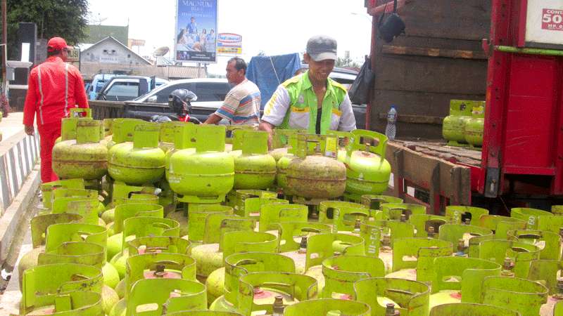 Pasokan Gas Melon untuk Kabupaten Cilacap Ditambah