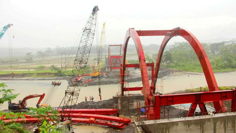 Pembangunan Jembatan Tegalpingen-Pepedan Akhirnya Dilanjutkan