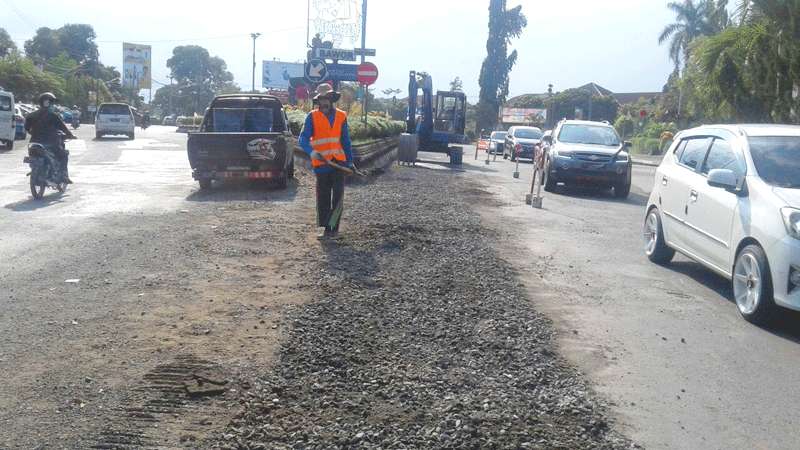 Perbaikan Sampai Ganti Dasar Jalan