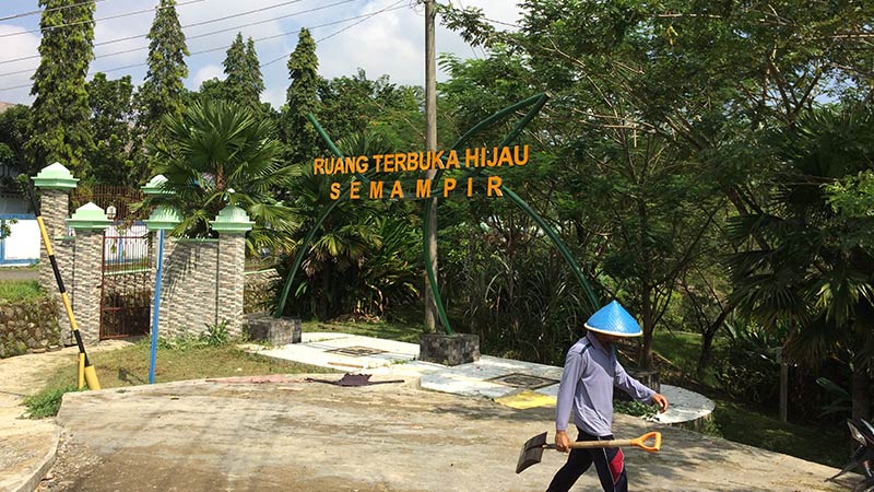 Ruang Terbuka Hijau Semampir Kotor dan Jadi Tempat Mesum