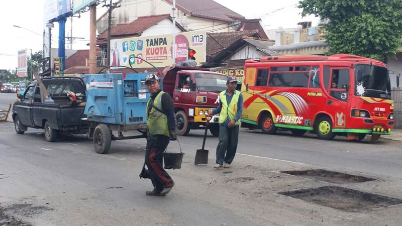 Sebelum Lebaran, Jalan Ajibarang-Purwokerto-Kemranjen Ditarget Mulus