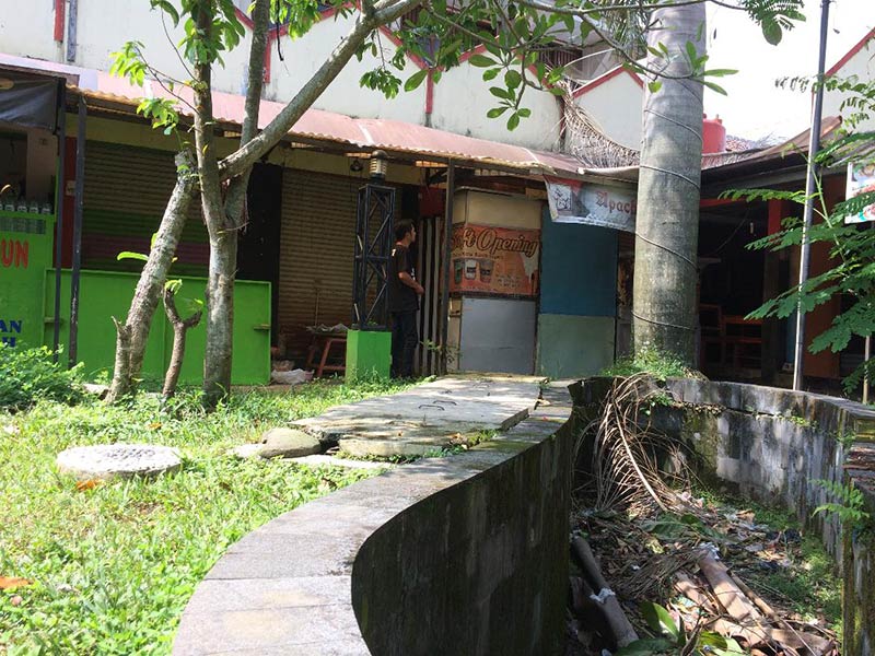 Taman Kota Eks Terminal Banjarnegara Tak Terawat