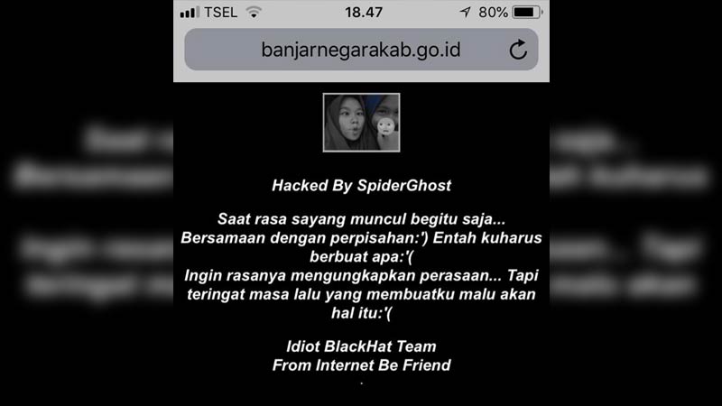 Hacker Serang Website Pemkab Banjarnegara