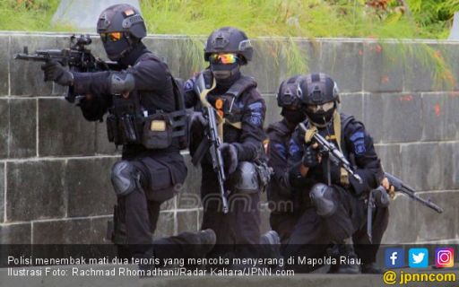 Teroris Serang Polisi di Mapolda Riau