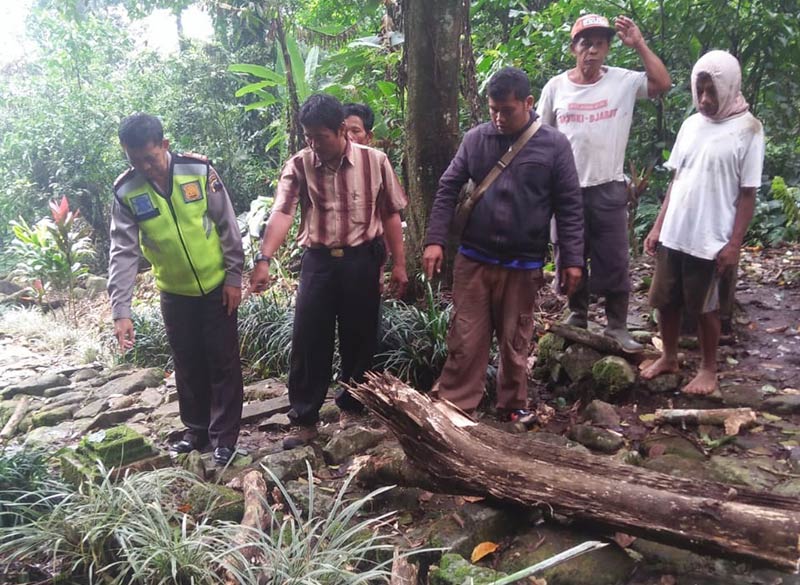 Wisatawan Curug Cipendok Meninggal Tertimpa Pohon