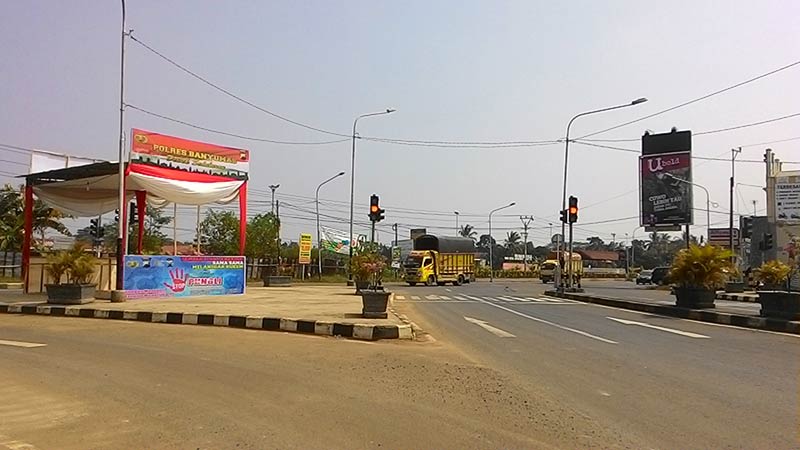 Traffic Light Taman Kota Sumpiuh Hanya Nyala Kuning