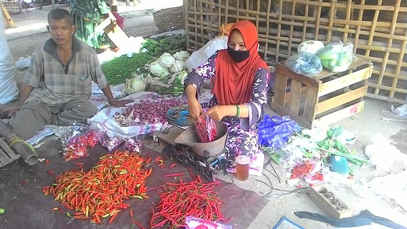 Harga Cabai di Banyumas Berangsur Turun