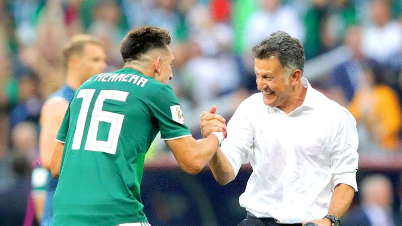 Meksiko vs Korsel-Demi Laga Ke-50 Osorio