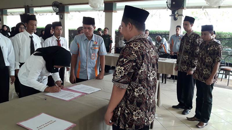 Panwas Banyumas Lantik 3.181 Pengawas TPS