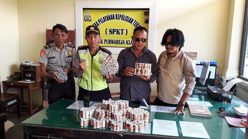 Polisi Sita Ratusan Petasan