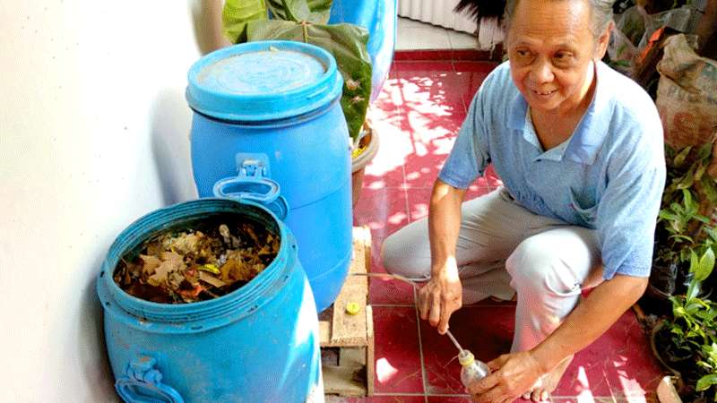 Warga Jalan Masjid Pilah Sampah Jadikan Pupuk Organik