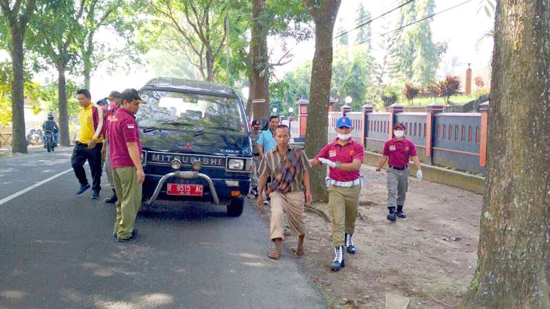 15 Orang PGOT Terjaring Razia Satpol PP Purbalingga