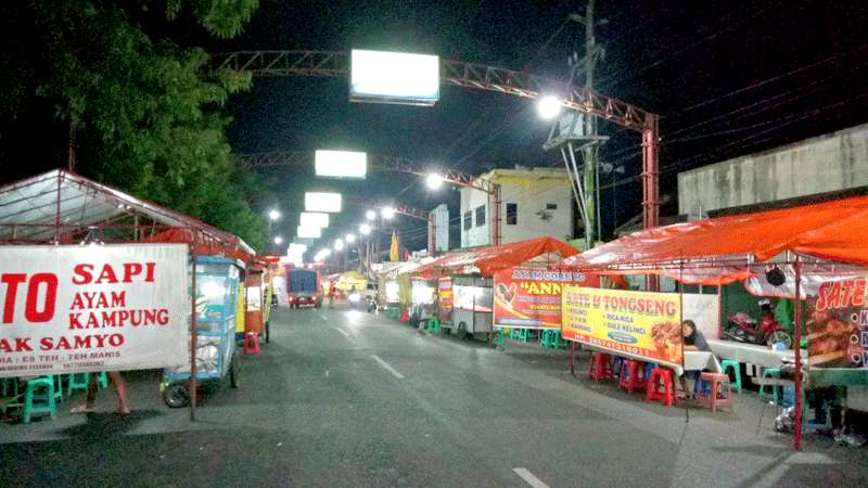 Gang Mayong Purbalingga Tetap Jadi Pusat Kuliner