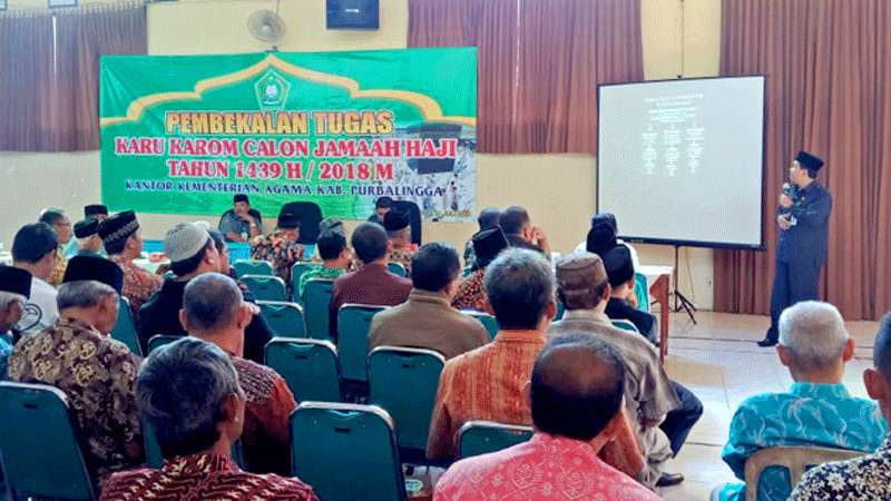 Karu dan Karom Jamaah Haji Kabupaten Purbalingga Dapat Pembekalan