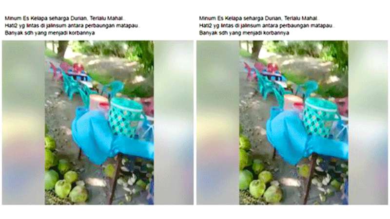 Minum Es Kelapa Tiga Biji Suruh Bayar Rp105 Ribu