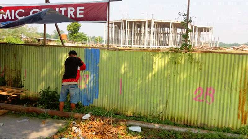 Pembangunan Purbalingga Islamic Centre Mangkrak Setahun