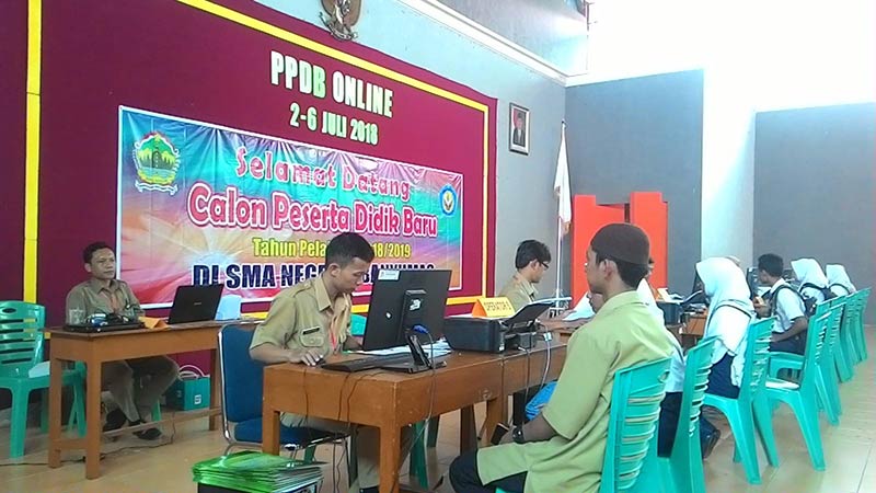 Calon Siswa Diluar Zona Tetap Antusias