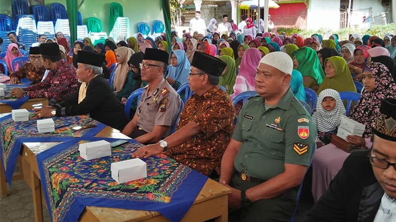 Babinsa Sokawera Hadiri Silaturahmi Tingkat Desa