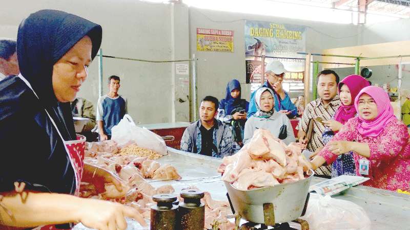 TPID Kabupaten Banyumas Cari Kejanggalan Naiknya Harga Daging Ayam