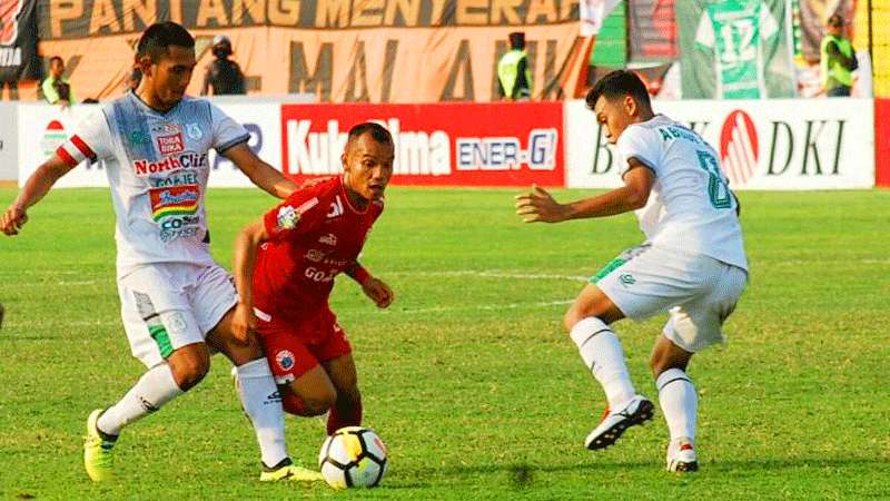 0 Persija vs PSMS 0-Poin Perdana di Kandang Lawan