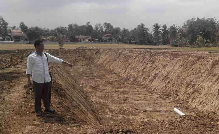 Embung Jadi, 5 Hektar Lahan Teraliri