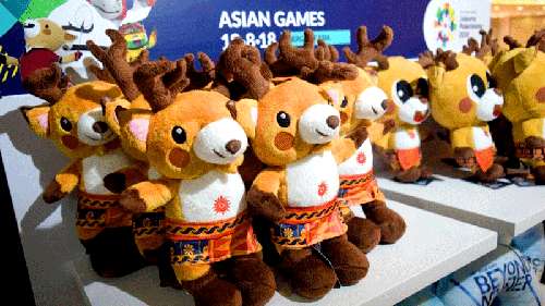Maskot Asian Games 2018,Tiga Jam Restock Tiga Kali