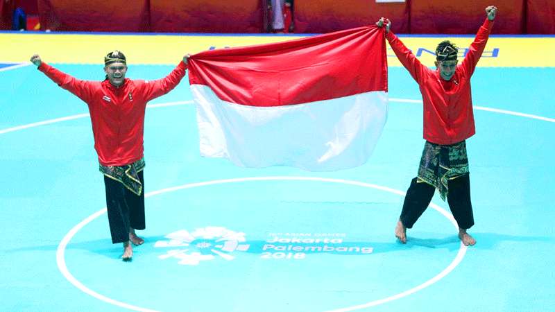 Pencak Silat Sapu Bersih 8 Nomor Final