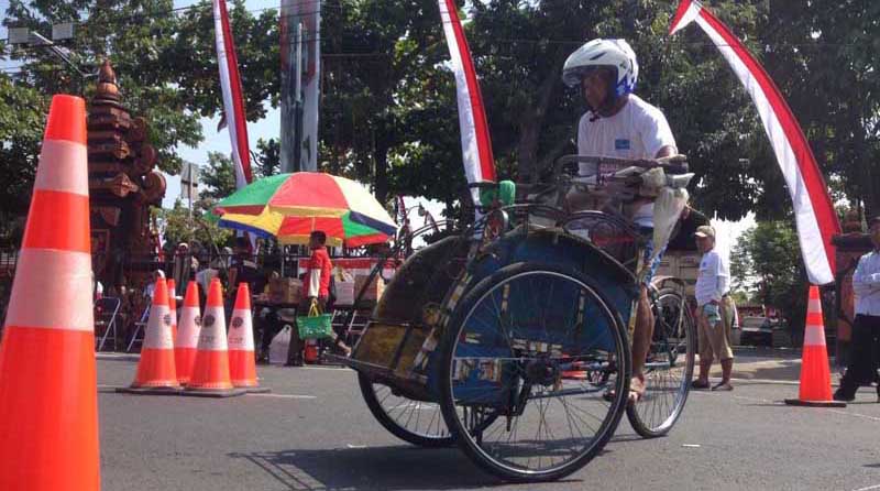 Abang Becak Bakal Terima Dana Hibah