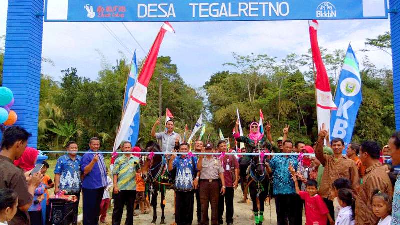 Tegalaretno Dicanangkan Jadi Kampung KB