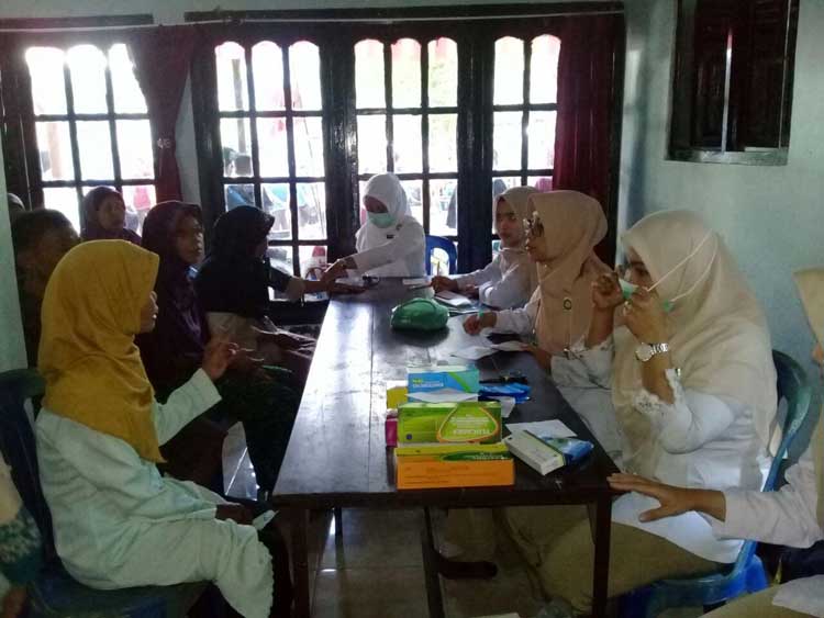 Baksos Klinik PKU Muhammadiyah di Pengabean