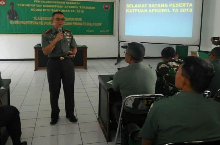 50 Babinsa Dilatih Pembinaan Wilayah