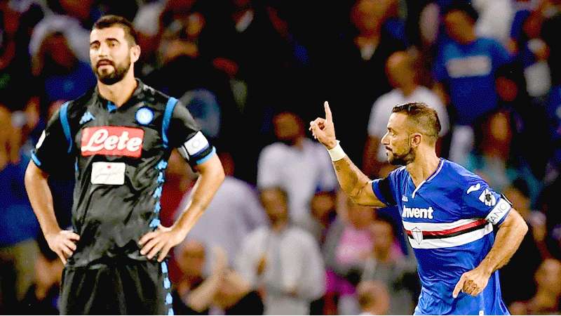 3 Sampdoria vs Napoli 0-Bulan Madu Yang Terganggu