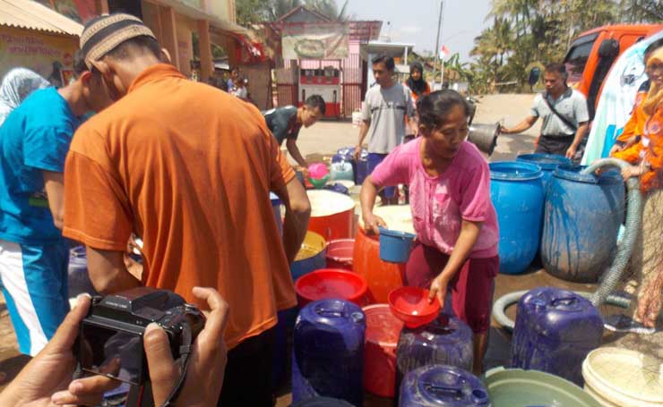 Penanganan Krisis Air Bersih Bersifat Sementara