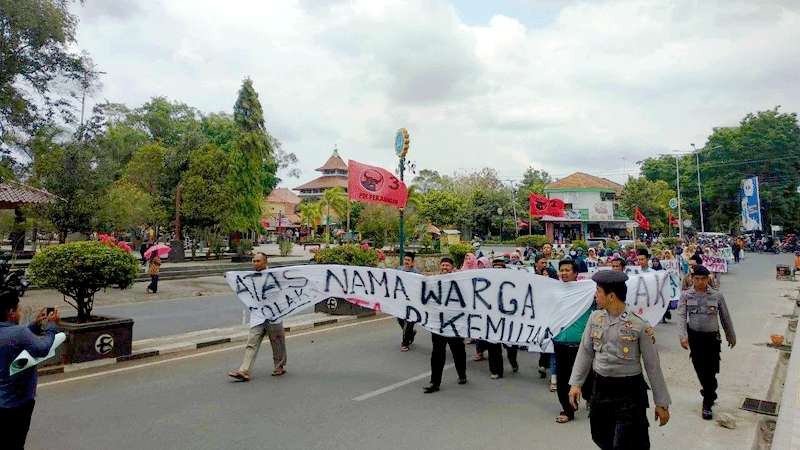 Forum Masyarakat Adimulyo Tolak MTA