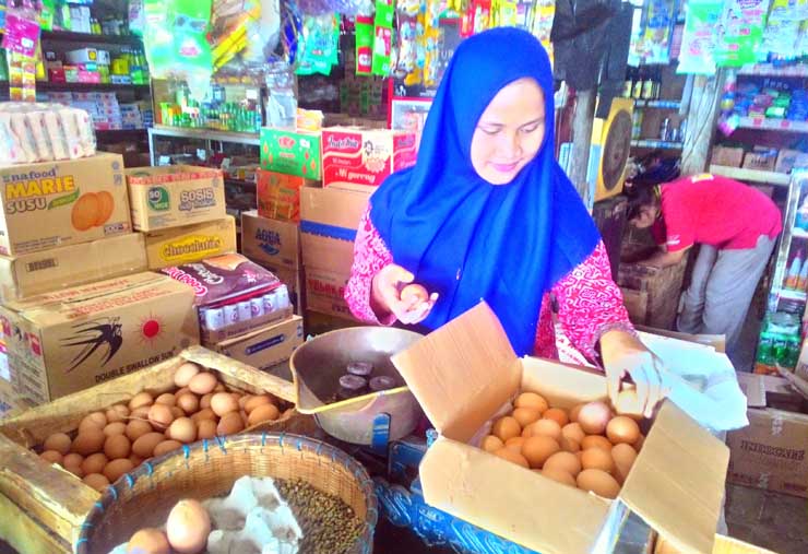 Harga Telur Kembali Naik