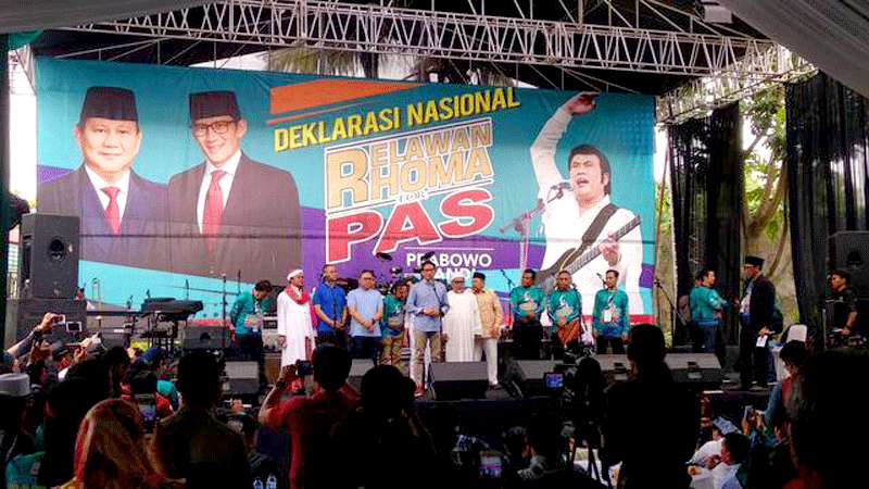Pendukung Bang Haji Merapat ke Prabowo-Sandi