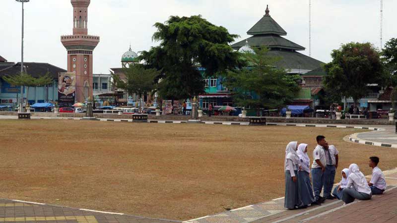 Alun-alun Banjarnegara Kekeringan, DLH Tak Miliki Tangki Air