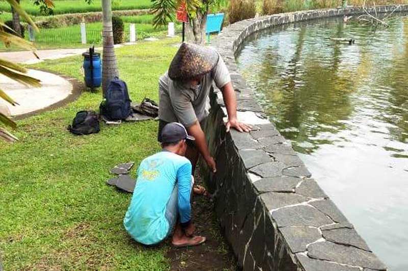 Bocor, Kolam Bale Kemambang Diperbaiki