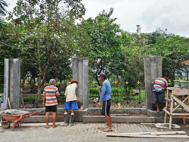 Dua Taman Kota Dipercantik