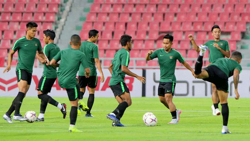 Timnas Sepakbola Hanya Latihan Ringan karena Galau