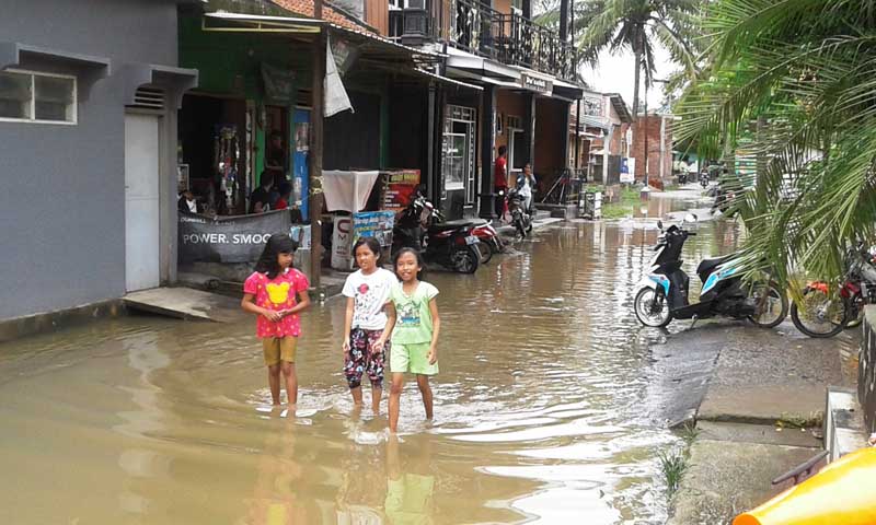 Banjir Sidareja Mulai Surut, 10 Kepala Keluarga Masih Mengungsi